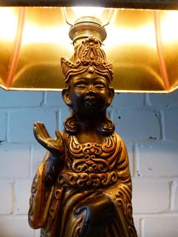 vintage Hollywood Regency figuurlamp Italy 60er Zaccagnini beschikbaar voor biedingen
