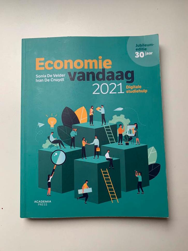 Ivan De Cnuydt - Economie vandaag 2021, Boeken, Economie, Management en Marketing, Ophalen of Verzenden