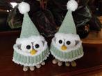 Kerstdecoratie - gehaakte uiltjes, Verzenden