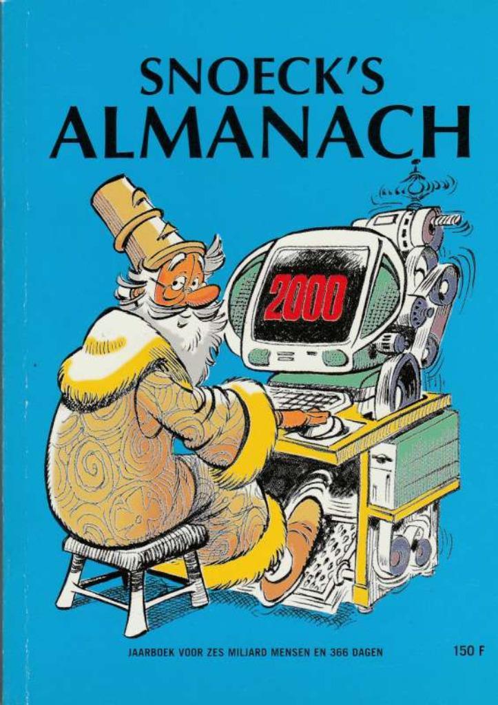 Snoeck's almanach voor 2000 Een maansverduistering, Boeken, Humor, Nieuw, Verhalen, Ophalen of Verzenden