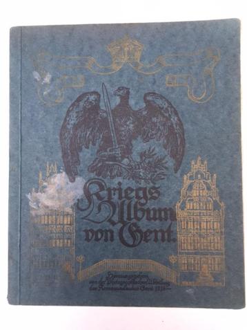 Kriegsalbum von Gent, origineel van 1916 beschikbaar voor biedingen