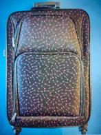 Reiskoffer in stevig stof 34x54x22cm, Ophalen, Zo goed als nieuw, Uitschuifbare handgreep