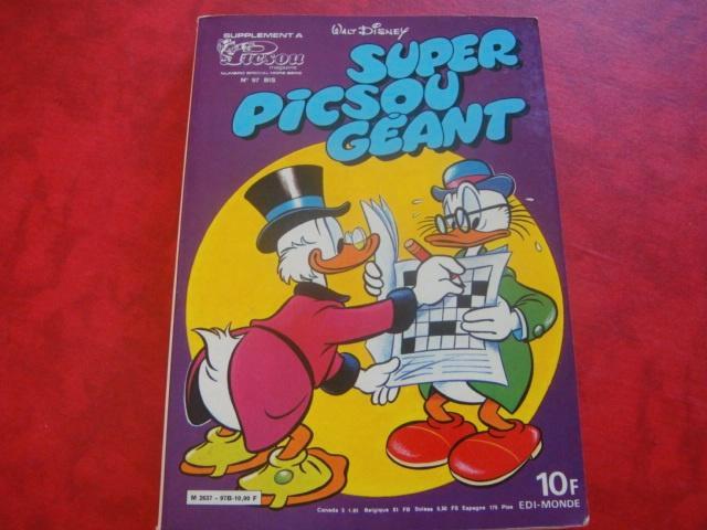BD Ancienne. "Super Picsou Géant". 1980, Livres, BD, Utilisé, Envoi