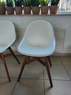 Witte Ikea stoelen, Huis en Inrichting, Zo goed als nieuw, Ophalen