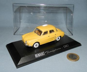 Norev 1/43 : Renault Dauphine anno 1962 (Citroengeel) beschikbaar voor biedingen