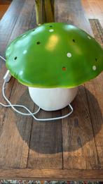 Kinderlampje paddenstoel groen, Kinderen en Baby's, Kinderkamer | Inrichting en Decoratie, Ophalen, Zo goed als nieuw, Lamp