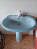 Évier plus colonne avec motif d origine, Maison & Meubles, Salle de bain | Meubles de Salle de bain, Enlèvement ou Envoi, Comme neuf