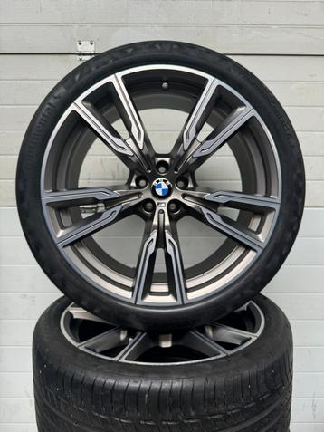 DEMO 22’’ BMW X5 X6 G05 G06 VELGEN ZOMERBANDEN ORIG SET TPMS beschikbaar voor biedingen