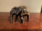 Olifant ‘blingbling’ x2, Verzamelen, Dierenverzamelingen, Ophalen, Gebruikt, Overige soorten, Beeldje of Figuurtje