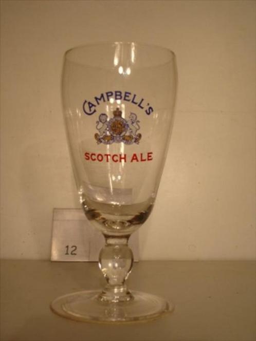 Flûte N12 – Campbell’s Scoth Ale – 0,25 cl, Collections, Marques de bière, Neuf, Verre ou Verres, Autres marques, Enlèvement ou Envoi