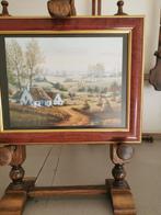 schilderezel schilderij, Ophalen