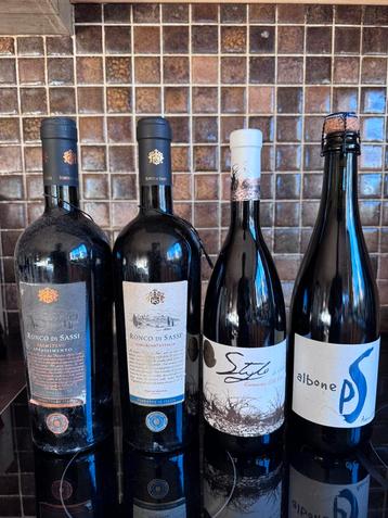 Lot van 8 rode wijnen beschikbaar voor biedingen