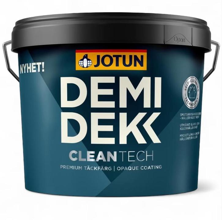 Jotun Demidekk CleanTech | Nouveau | Prix le plus bas de B, Bricolage & Construction, Peinture, Vernis & Laque, Neuf, Lasure, Autres couleurs