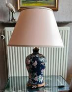 mooie kastlamp, sierlamp, vaaslamp in Chinese stijl, Ophalen, Stof, Zo goed als nieuw, 75 cm of meer