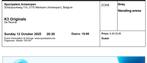 Duoticket K3 Originals, Twee personen