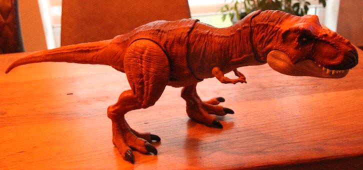 Jurassic World Tyrannosaurus Rex 60 cm lang! - ALS NIEUW, Kinderen en Baby's, Speelgoed | Actiefiguren, Zo goed als nieuw, Ophalen of Verzenden