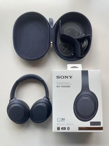 Sony - WH-1000XM4 Bluetooth-hoofdtelefoon met noise cancelli beschikbaar voor biedingen