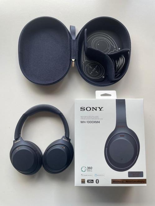 Sony - WH-1000XM4 Bluetooth-hoofdtelefoon met noise cancelli, Audio, Tv en Foto, Hoofdtelefoons, Nieuw, Over oor (circumaural)