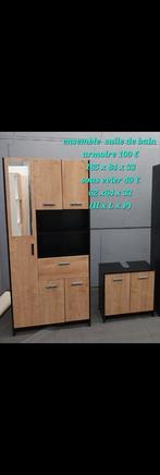 Meuble de salle de bain (livraison et installation possible), Maison & Meubles, Salle de bain | Salle de bain complète, Enlèvement ou Envoi