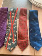 Set stropdassen met verschillende patronen, Gedragen, Met patroon