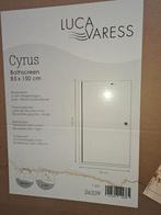 Luca Varess Cyrus enkele badwand 85 cm helder glas, Maison & Meubles, Enlèvement