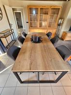 Eettafel met stoelen, Huis en Inrichting, Ophalen of Verzenden, Gebruikt