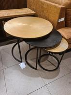 Nieuwe icathcers set Sunray salontafels goud zwart €145, Huis en Inrichting, Ophalen, Industrieel landelijk barok brocante koloniaal boheems vintage