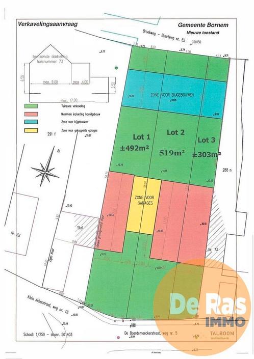 Grond te koop in Bornem Hingene, Immo, Gronden en Bouwgronden, 200 tot 500 m²