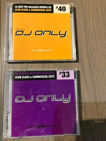 Dj only #33 #40 pre releases beschikbaar voor biedingen