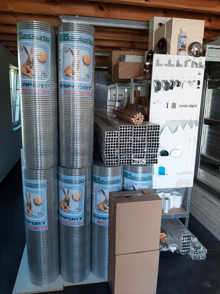 1ste KEUS VOLIÈREDRAAD ,, ESAFORT ,, ., Dieren en Toebehoren, Vogels | Hokken en Kooien, Nieuw, Ophalen