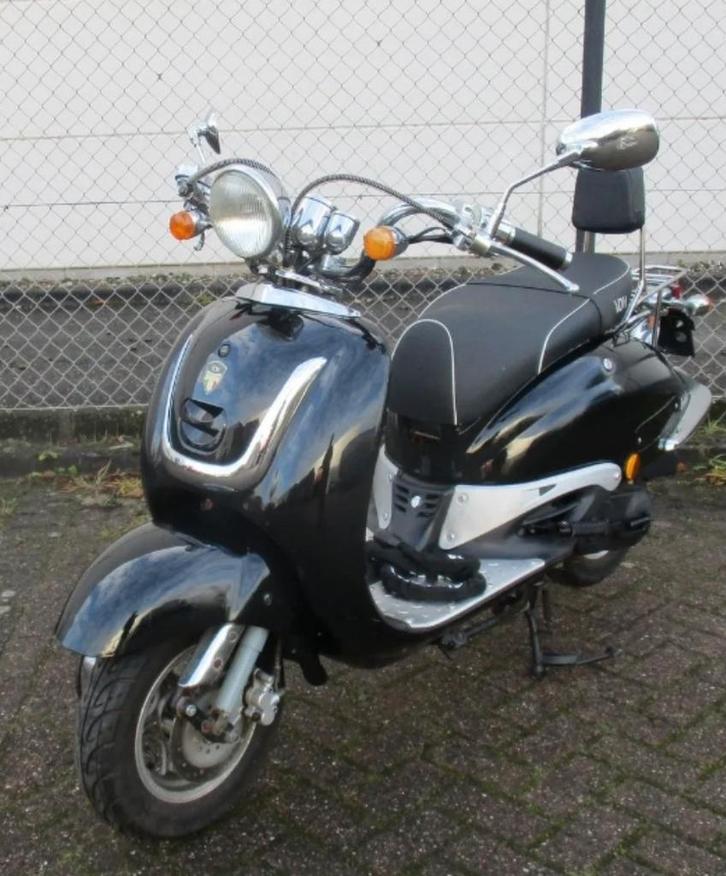 Scooter classe B style Harley-Davidson chopper, Vélos & Vélomoteurs, Scooters | Yamaha, Aerox, Enlèvement ou Envoi