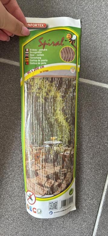 Confortex spiral vlieggordijn beige beschikbaar voor biedingen