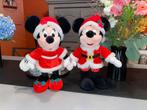 Couple Mickey et Minnie 35cm  Disneyland Paris, Comme neuf, Peluche, Mickey Mouse