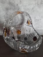Mooi glazen mandje 17cm, Antiek en Kunst, Ophalen of Verzenden