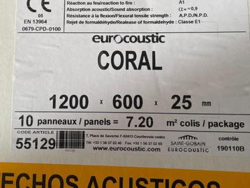 plafondtegels van Eurocoustic  beschikbaar voor biedingen