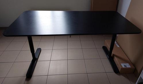 Bureau Ikea Bekant hauteur réglable (70€), Huis en Inrichting, Bureaus, Gebruikt, Bureau, In hoogte verstelbaar, Ophalen