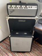 Fender PA 135 — Alle buizenversterkerkoppen + 2 kasten, Ophalen, Gebruikt