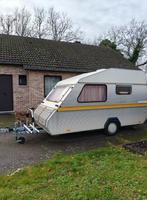 Caravane Kip 528 kg+auvent+porte-vélos Thule Prêt pour une u, 2 lits séparés, 75 kg, Particulier, Autre