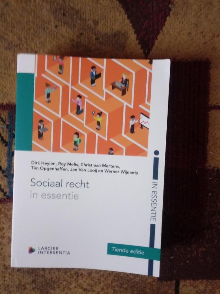 Sociaal recht in essentie tiende editie, Boeken, Studieboeken en Cursussen, Nieuw, Hogeschool, Alpha, Verzenden