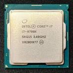 I7 9700k, Computers en Software, Processors, LGA 1151, Gebruikt, 4 Ghz of meer, Intel Core i7