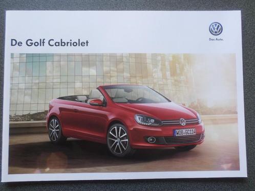 Volkswagen VW Golf Cabrio & Karmann & R & GTI Brochure, Boeken, Auto's | Folders en Tijdschriften, Volkswagen, Verzenden