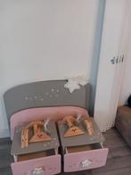 2 mesjes bedden en 2 nachtkastjes, Ophalen, Zo goed als nieuw, 180 cm of meer, 85 tot 100 cm