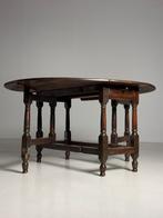 Gateleg tafel Engels antiek eiken, Antiek en Kunst, Antiek | Meubels | Tafels, Ophalen of Verzenden
