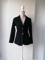 Korte zwarte blazer , mt 36, Kleding | Dames, Jasjes, Kostuums en Pakken, Zwart, Ophalen of Verzenden, Zo goed als nieuw, Jasje