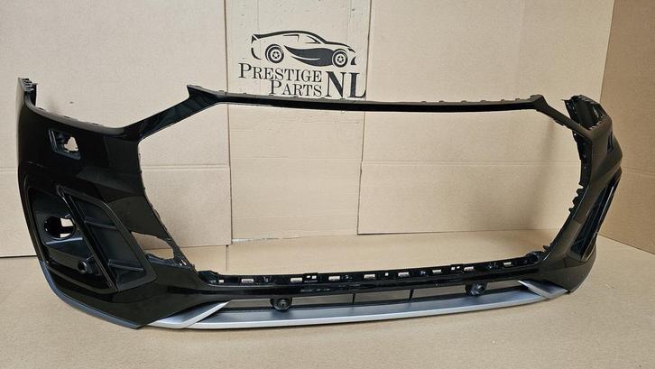Voorbumper Audi Q5 80A Facelift S-Line SQ5 6xPDC KLS Bumper, Auto-onderdelen, Carrosserie, Bumper, Voor, Gebruikt, Herkomst onderdeel bekend