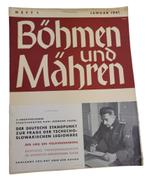 Magazine allemand de la Seconde Guerre mondiale Böhmen und m, Collections, Objets militaires | Seconde Guerre mondiale, Enlèvement ou Envoi
