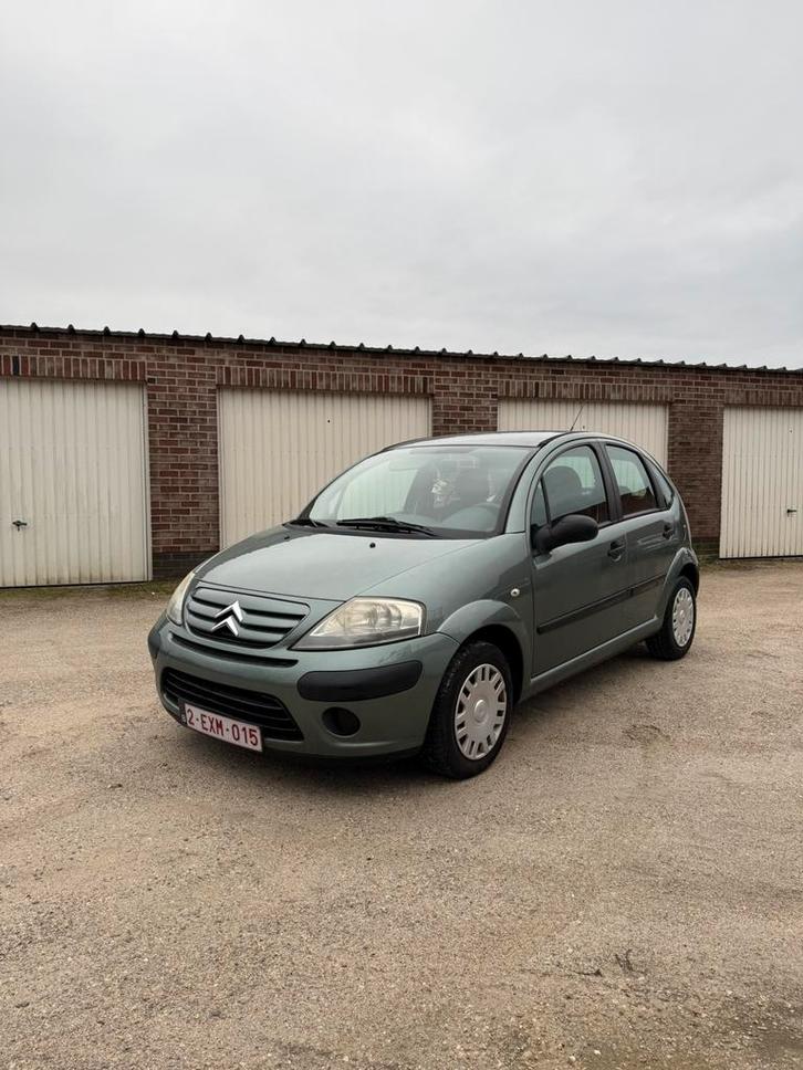 Citroën C3 1.1 essence — 2007 — 150 000 km, Autos, Citroën, Particulier, C3, Radio, Essence, Euro 4, Vert, Enlèvement
