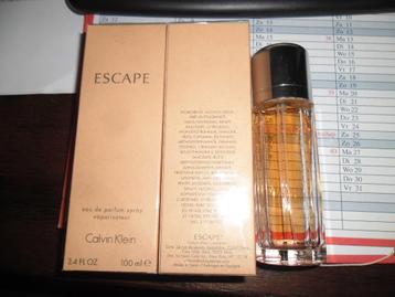 eau de parfum ESCAPE CALVIN KLEIN 100ML beschikbaar voor biedingen