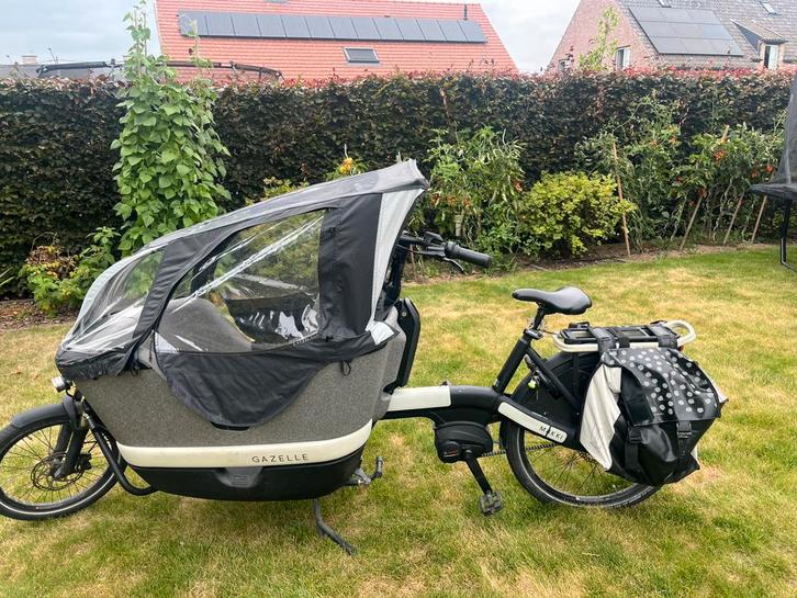 Elektrische bakfiets Gazelle Makki, Fietsen en Brommers, Fietsen | Bakfietsen, Ophalen