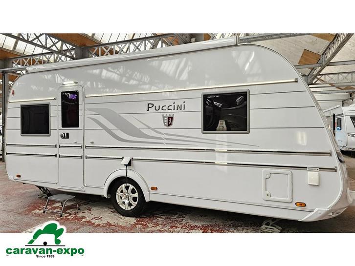 TABBERT Puccini 490 TD, Caravans en Kamperen, Caravans, Bedrijf, tot en met 4, 1250 - 1500 kg, Tabbert, 5 tot 6 meter